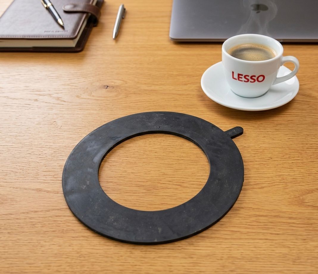 Joint d'étanchéité caoutchouc à languette