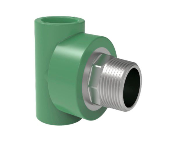 Té mixte PPR mâle Ø25 x 1/2"